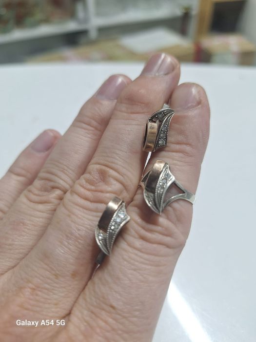 Советское серебро, три клейма ,наборы в отличном состоянии