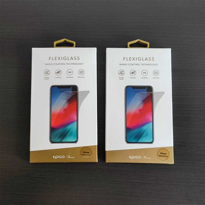 2 x folie iPhone 6 Plus/6s Plus/7 Plus/8 Plus - Epico FlexiGlass