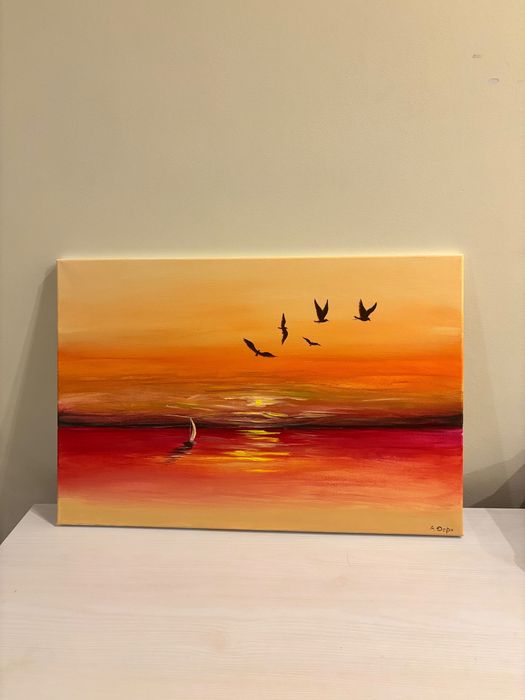 Картина интерьерная акрилом