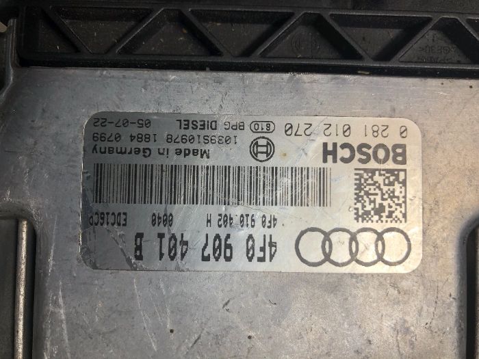 ECU Calculator motor Audi A6 3.0TDI 4F0907401B EDC16CP34 BMK