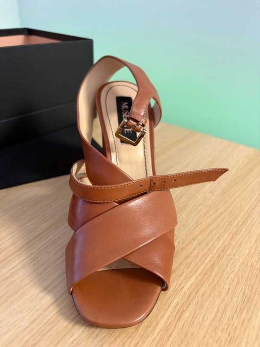 Sandale Musette pentru Femei din Piele Naturala (Vitel)