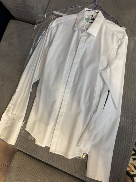 Costum Hugo Boss (smoking/mire) marime 52 Long