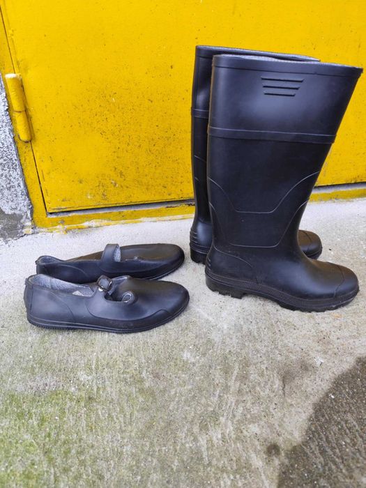 Работни гумени ботуши и гумени цървули №42