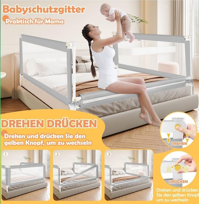 Protecție pat bebeluși