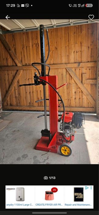 Crepatoare despicatoare spargatoare lemne la tractor electrice pe benzina