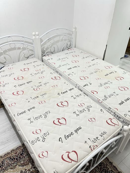 Кровать односпальная 100%качество