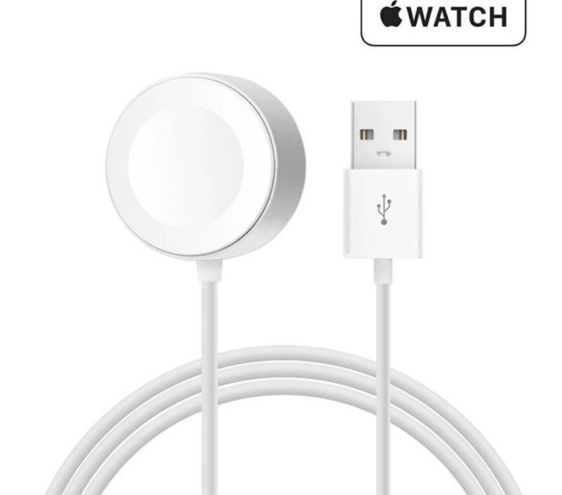 Cablu Magnetic Pentru Incarcare Ceas Apple Apple Iphone Alb