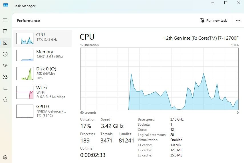 Компютърна конфигурация i7-12700 | RTX 4060 | 32GB RAM | 2TB NVMe