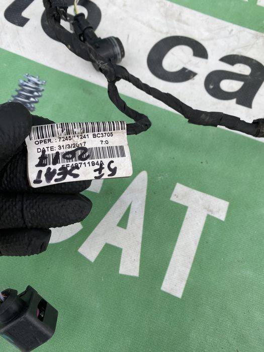 Instalație completă cu 4  senzori parcare bară spate Seat Leon 5F
