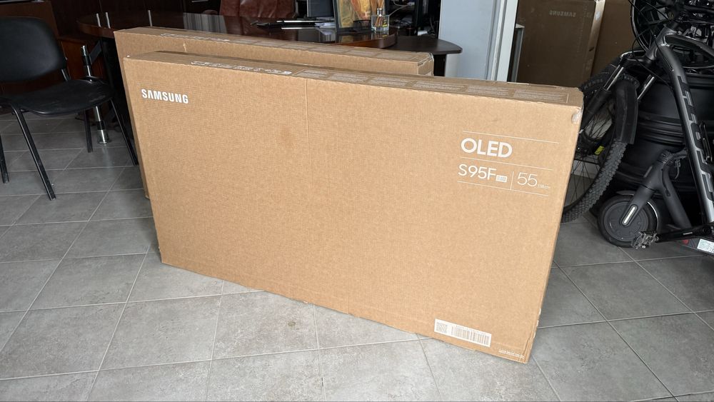 Чисто нов! Tv Samsung oled s95f 55 инча Тв Самсунг