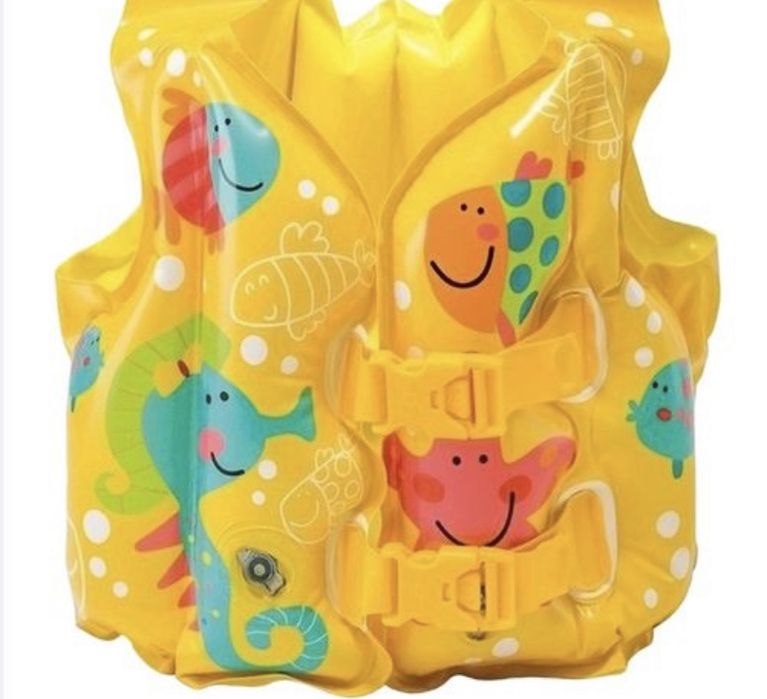 Жилет надувной intex 3-5 лет