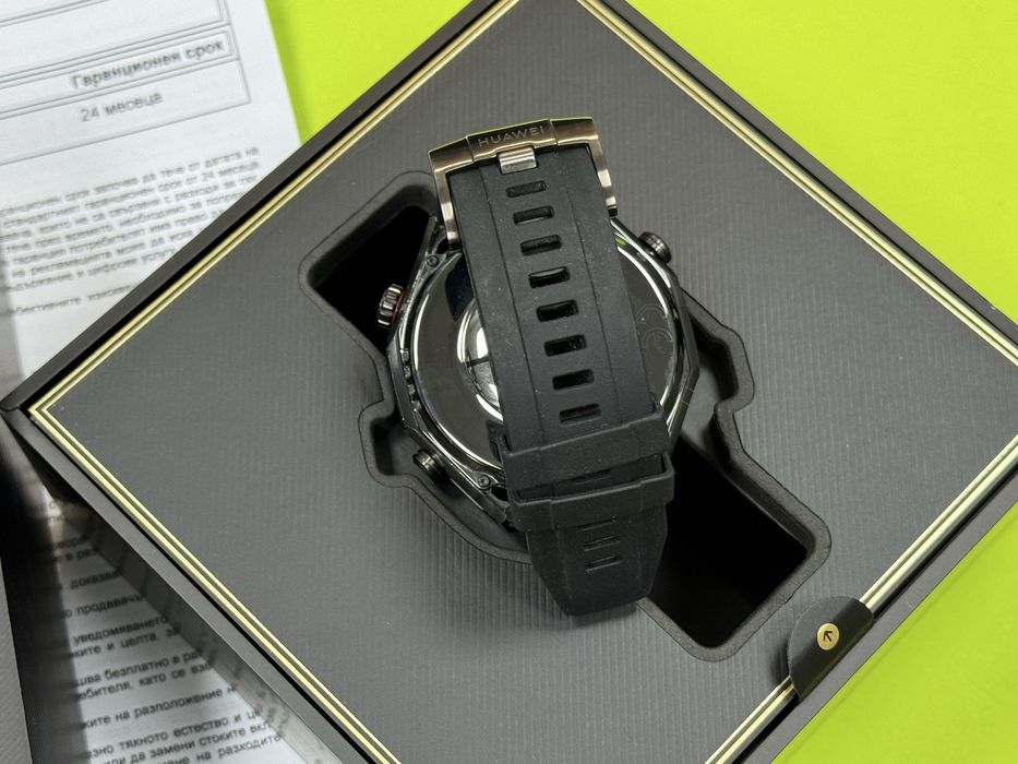 КАТО НОВ 48mm Huawei watch Ultimate 2 Yettel Гаранция 2027 Black