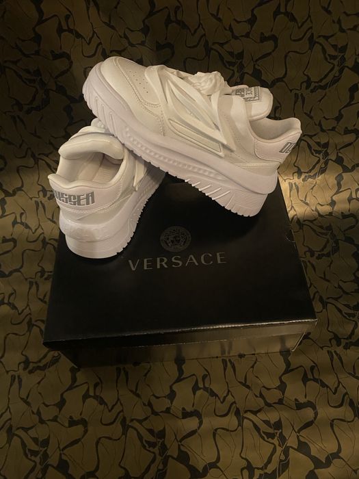 Adidasi Versace Odissea Full Alb