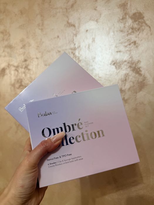 BUBA Ombre Collection – Set profesional 6 nuanțe + accesorii | Nou