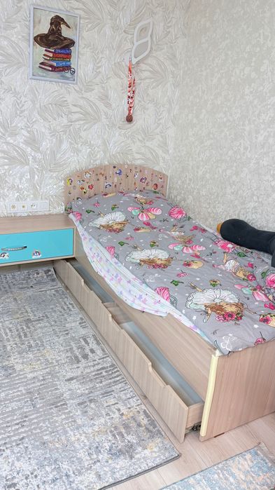 Кровать детская, подростковая с матрасом