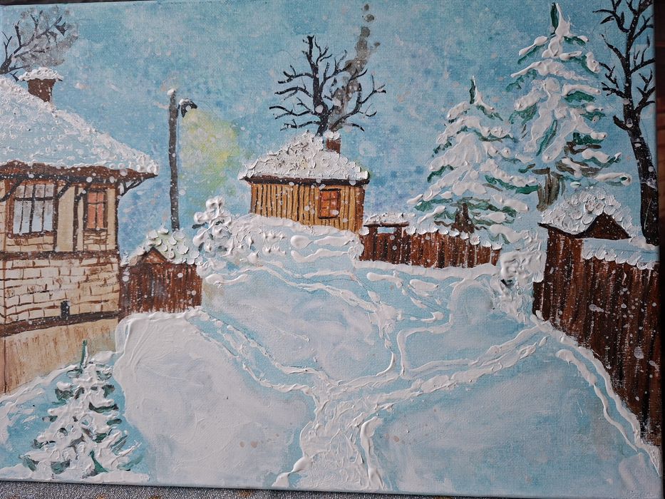 Картина с акрилни бои