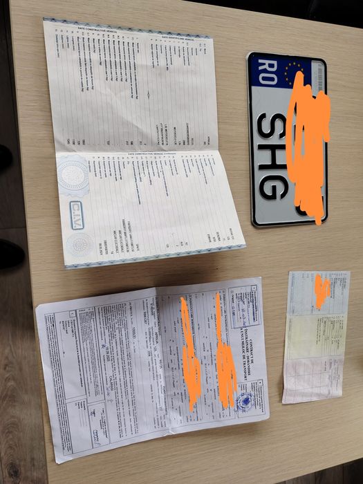 Cadru cu acte Aprilia Rs 125 înmatriculat