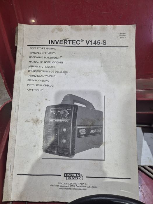 Електрожен Lincoln v145 s   инверторен електрожен