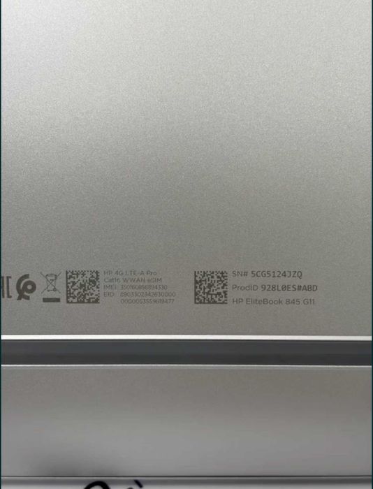 HP EliteBook 845 G11 14" (Ryzen 7 8840HS / 32GB DDR5 / 1TB SSD / 4G LTE eSIM) – ЧИСТО НОВ, 0% износване!