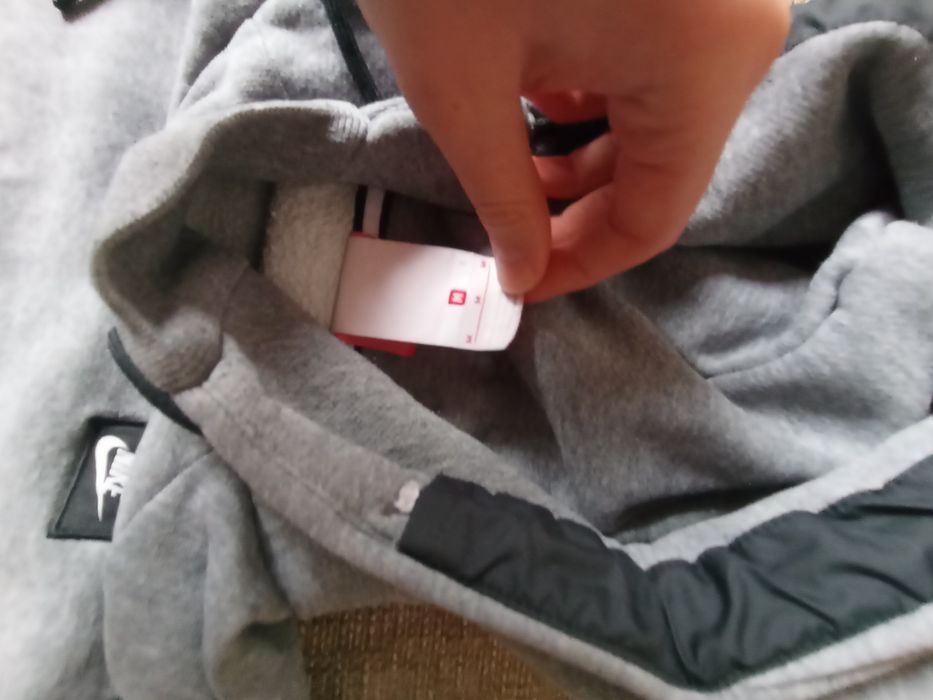 Nike hoodie-сиво, мъжко