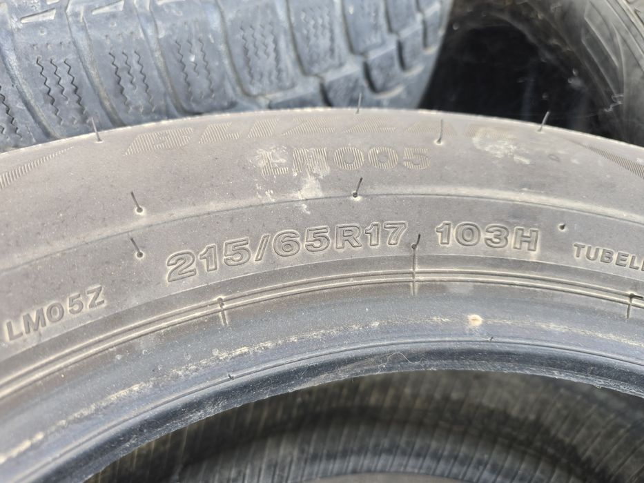 Set 4 anvelope/cauciuc/roti 215/65R17(M+S all season) ca noi