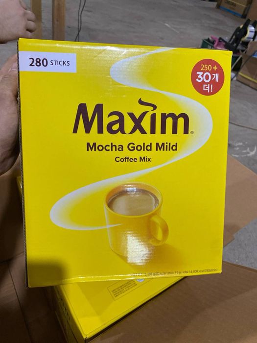 Maxim coffee 3в1 | Кофе Maxim | Корейский кофе | Maxim Mocha Gold Mild