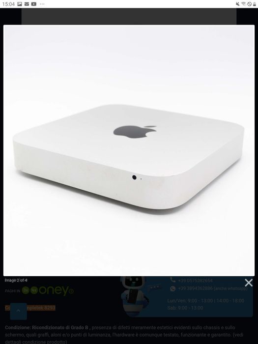 Vand Apple Mac Mini,model A1347