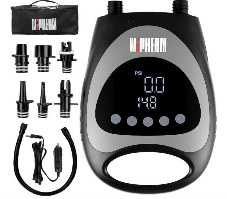 Pompa smart Electrica Portabila 20 Psi Oprire Automata Bat intern