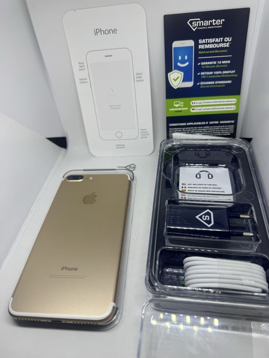 НОВ Apple iphone 7+ 128gb gold 128gb