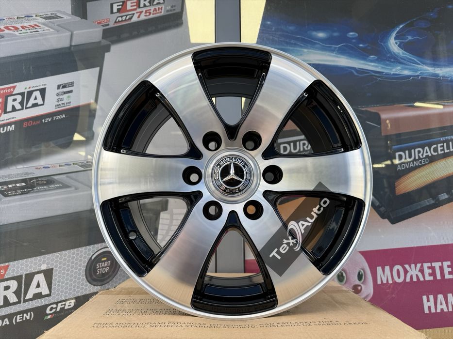 16" 6х130 Джанти за MERCEDES Sprinter W906 W907 W910 1400kg