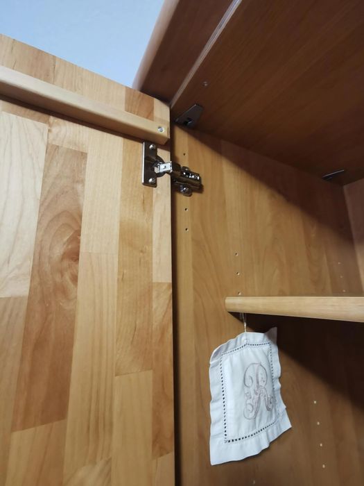Dulap cu front din Lemn Masiv și Oglindă - Mobila Germania