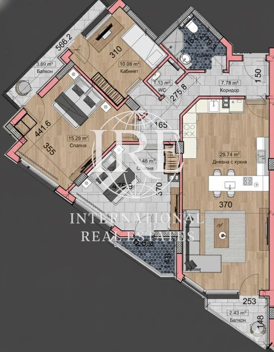 Продава се Четиристаен апартамент в Варна, Чайка - 120 кв.м за 1275 €/кв.м - Снимка #11