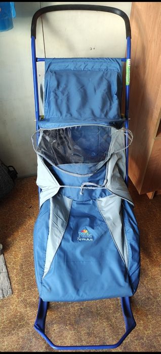 Санки детские утеплённые.