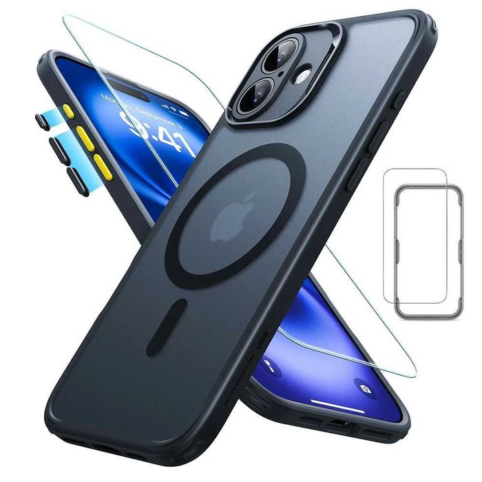 ESR Калъф Classic Pro + стъкло SET за Apple iPhone 16 MagSafe