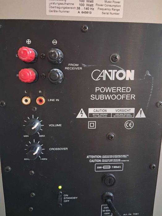 Subwoofer Canton AS-5