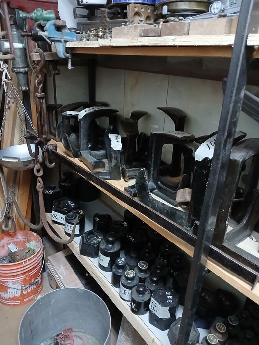 Greutăți cântar vechi