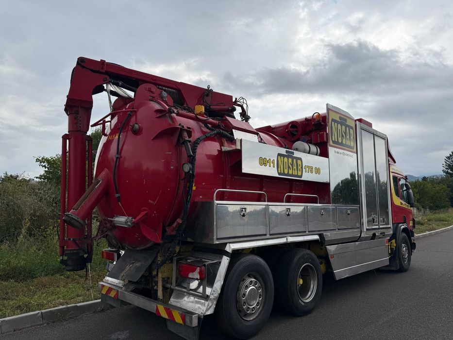 Vand vidanja combivac SCANIA 10 mc