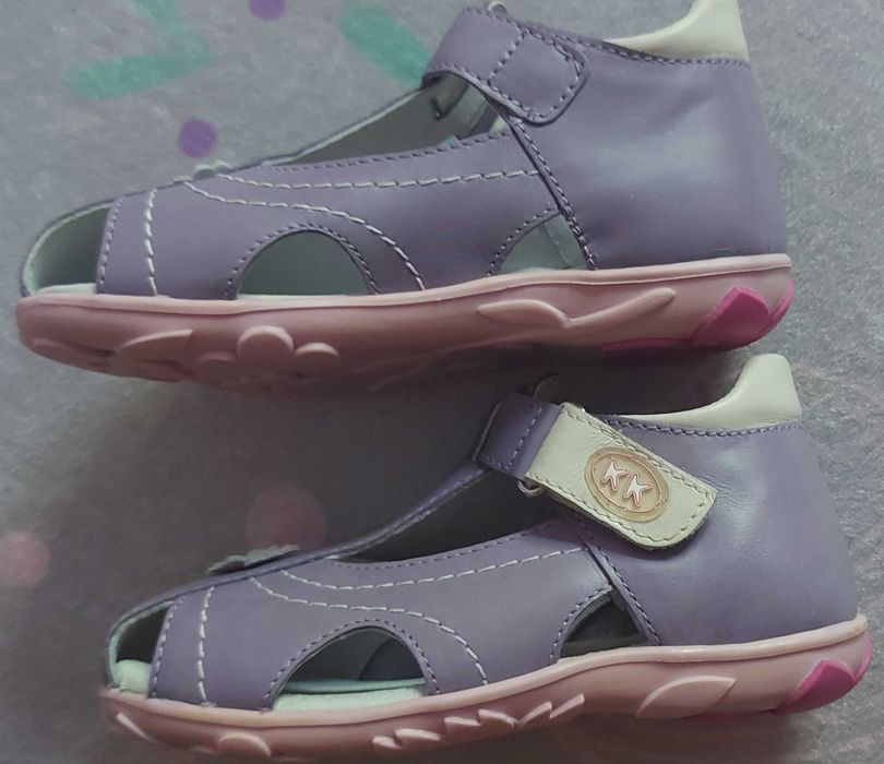 Детски сандали естествена кожа Колев и Колев