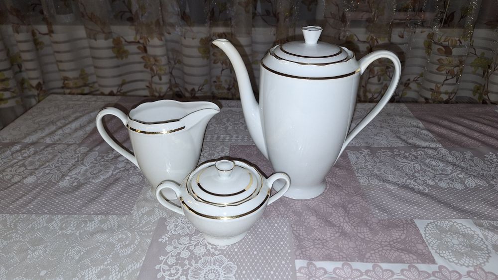 Винтажный кофейный сервиз