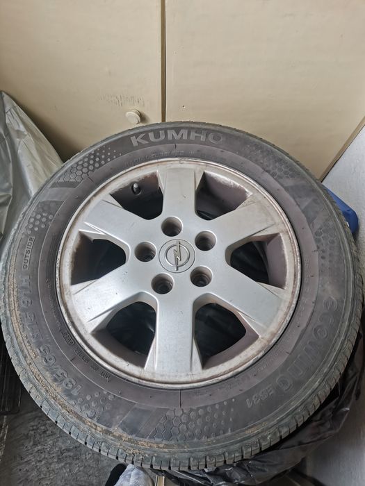 Летни гуми с джанти 4 броя KUMCHO ECO WING 195/65 R15 91H
