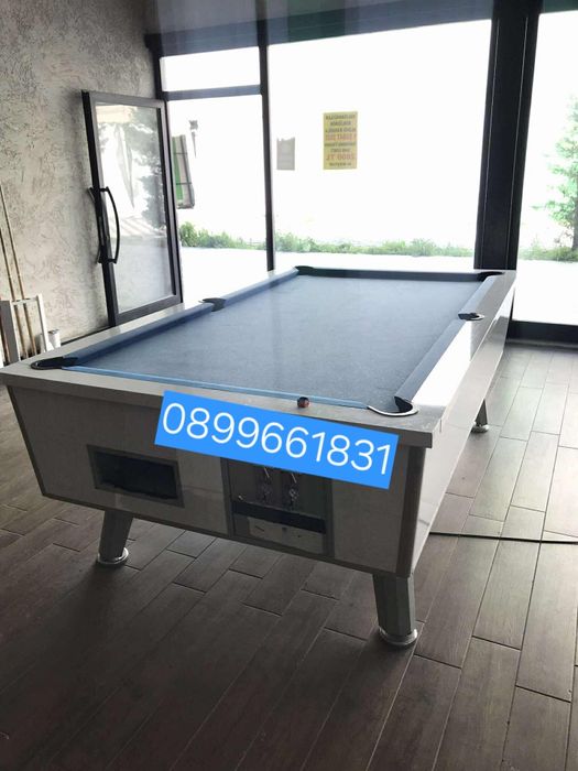 Билярдна маса, 7 фута, работеща с монети и жетони, 3150 лв.