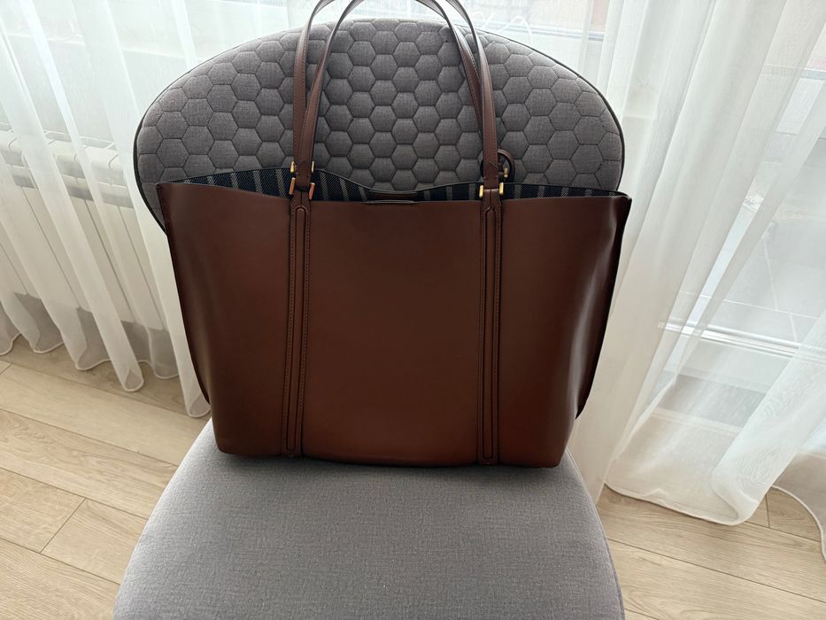 Кафява чанта Zara