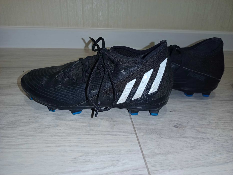 Adidas predator черные бутсы