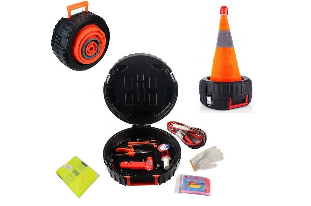 Авариен комплект, Комплект за пътна безопасност и ремонт, авариен комп