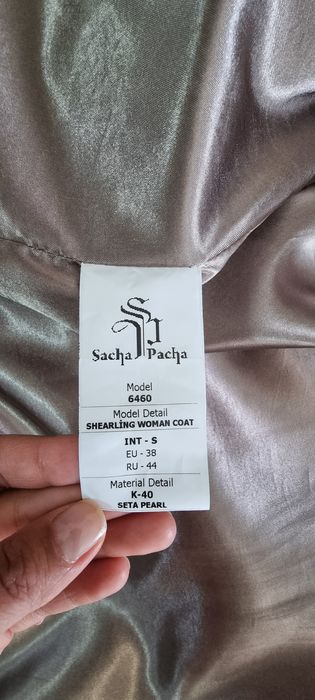 Дублёнка Sacha Pacha, оригинал, почти новая!
