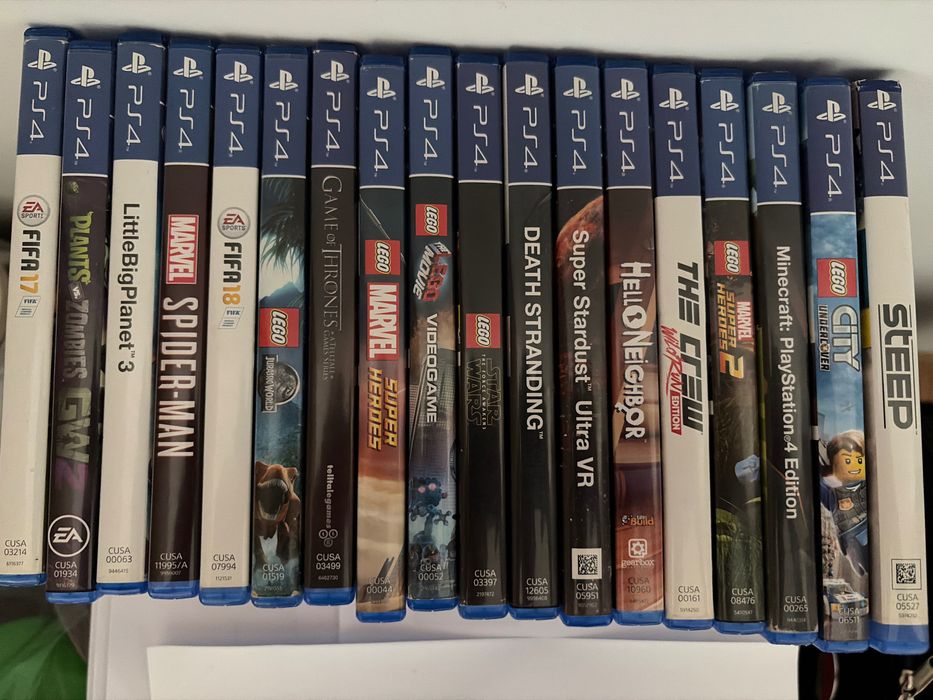 Jocuri PS4  – GTA V, Spider-Man, Death Stranding