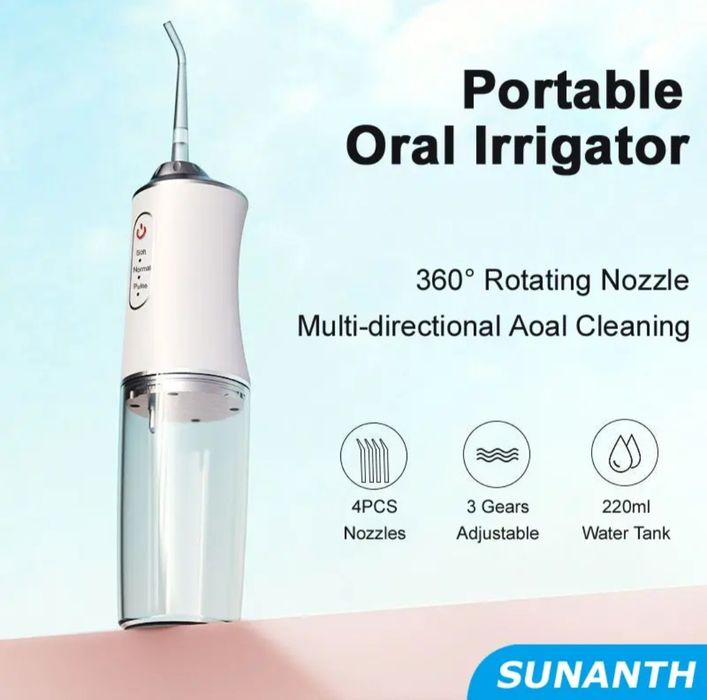 Og'iz boshlig'i uchun irrigator