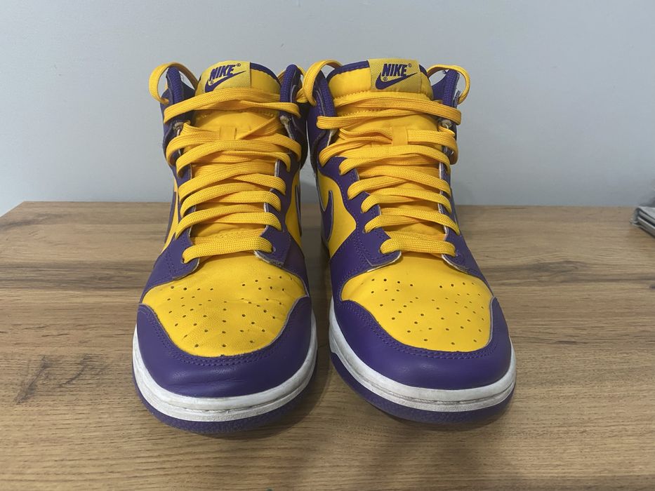 nike dunk high (Lakers)