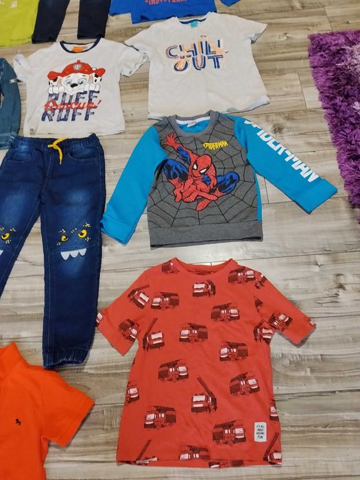 Lot hăinuțe băiețel 110-116