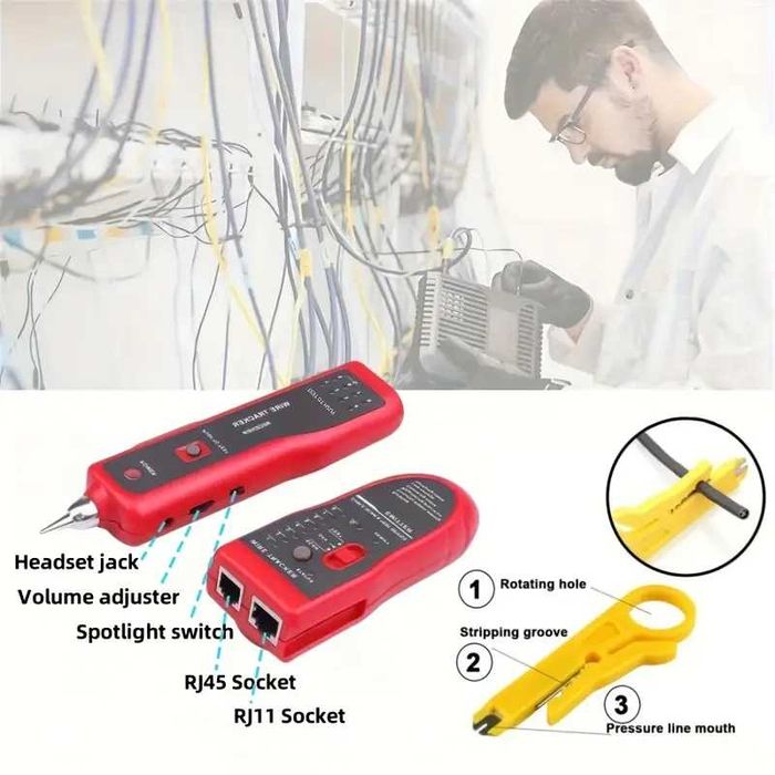 Kit profesional de urmărire a cablurilor